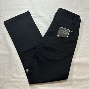 Volcom Frickin Chinos Pants, size 23, black